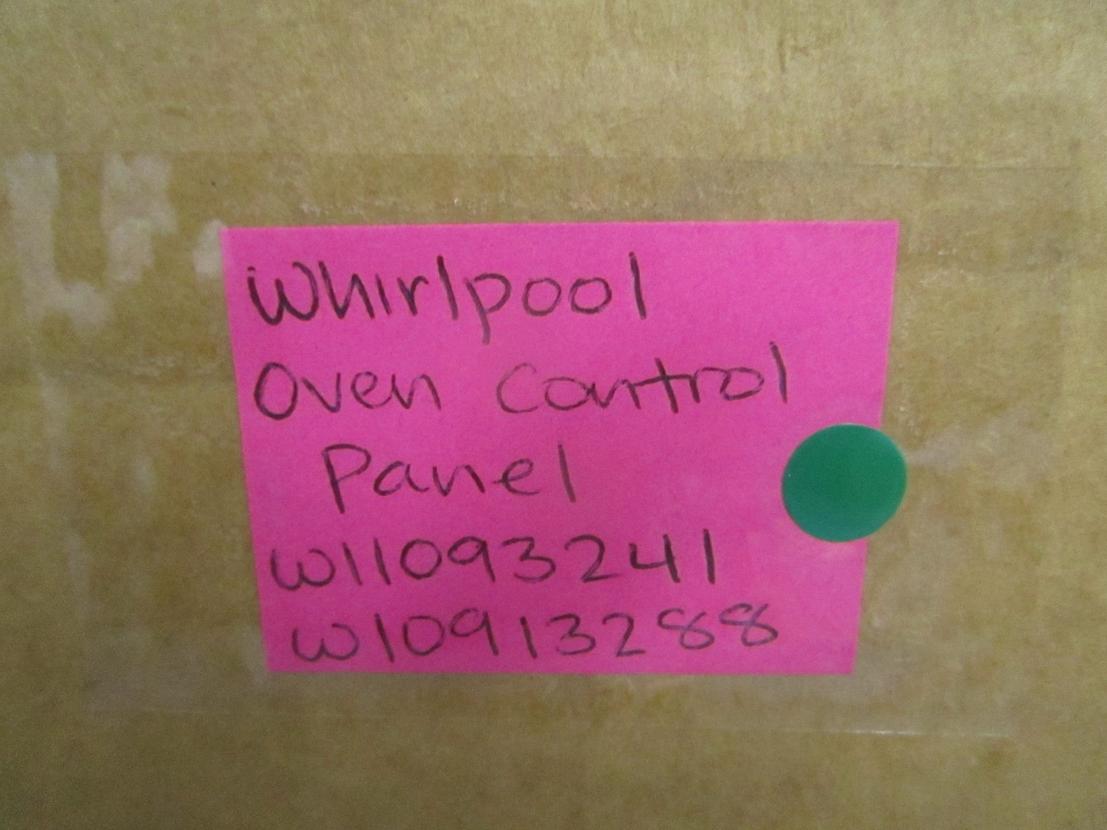 Whirlpool W11093241 NEW OEM Wall Oven Range Control Panel Stainless Steel 0820