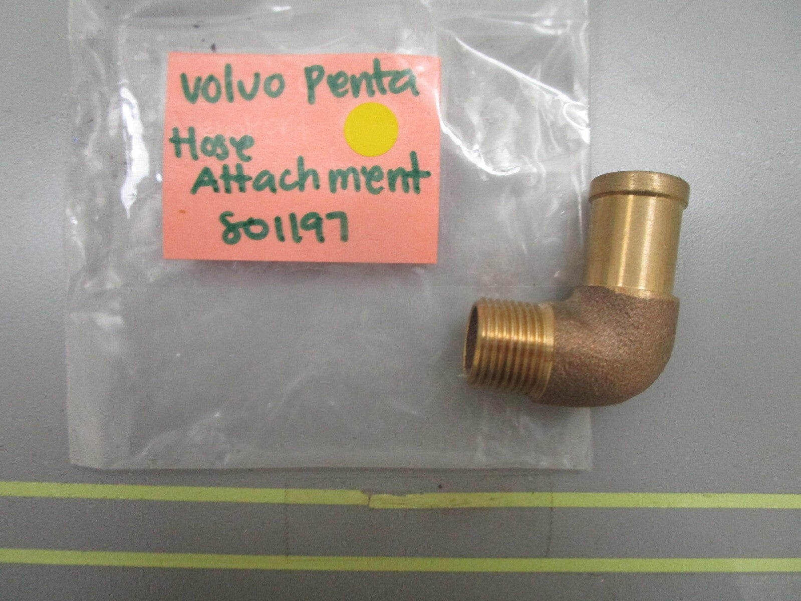 *NEW OEM* 0810 Volvo Penta Hose Attachment 801197