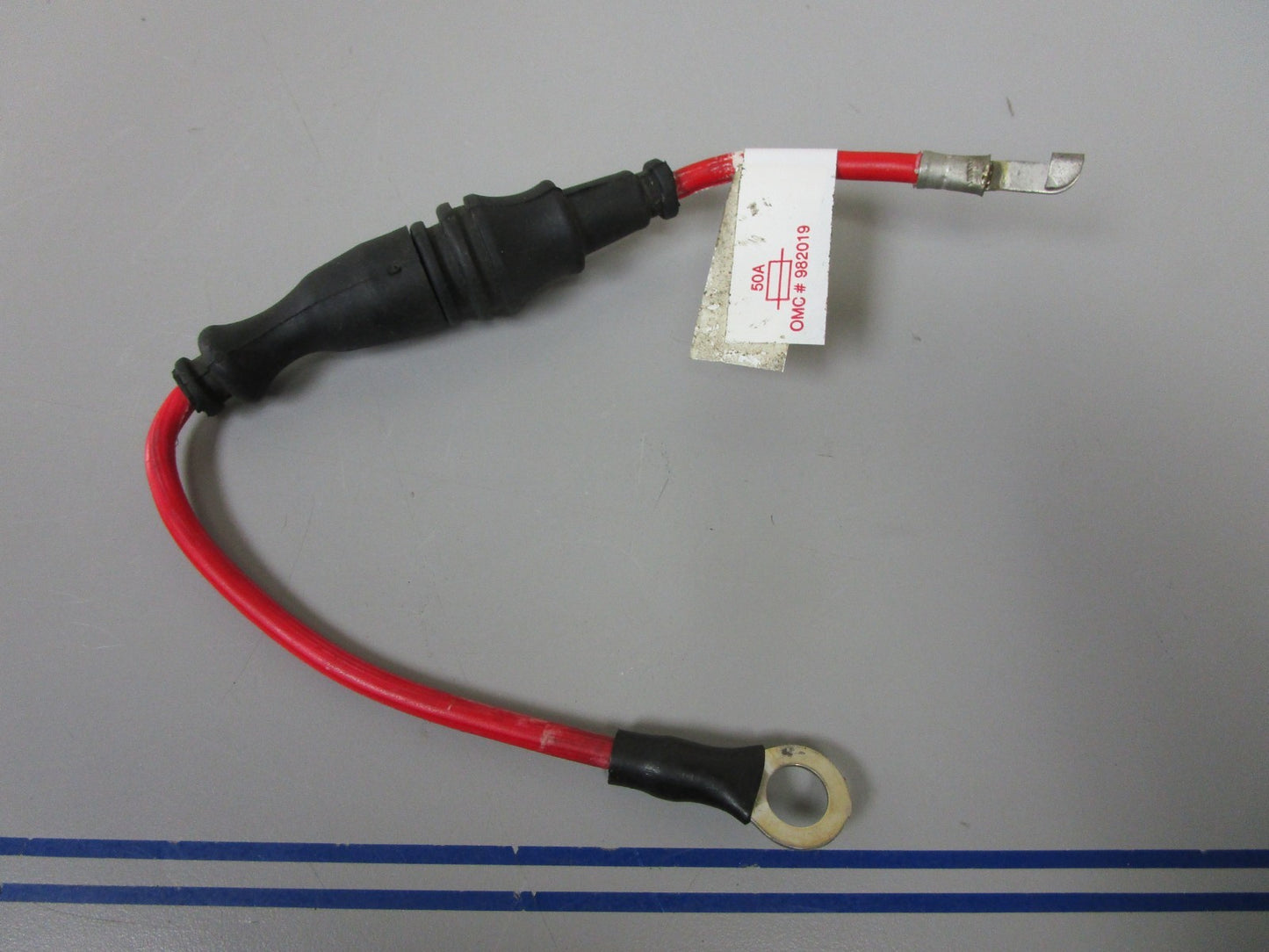 *NEW OEM* 0720 OMC Johnson Evinrude 50 AMP Fuse Holder Lead 982019 983321