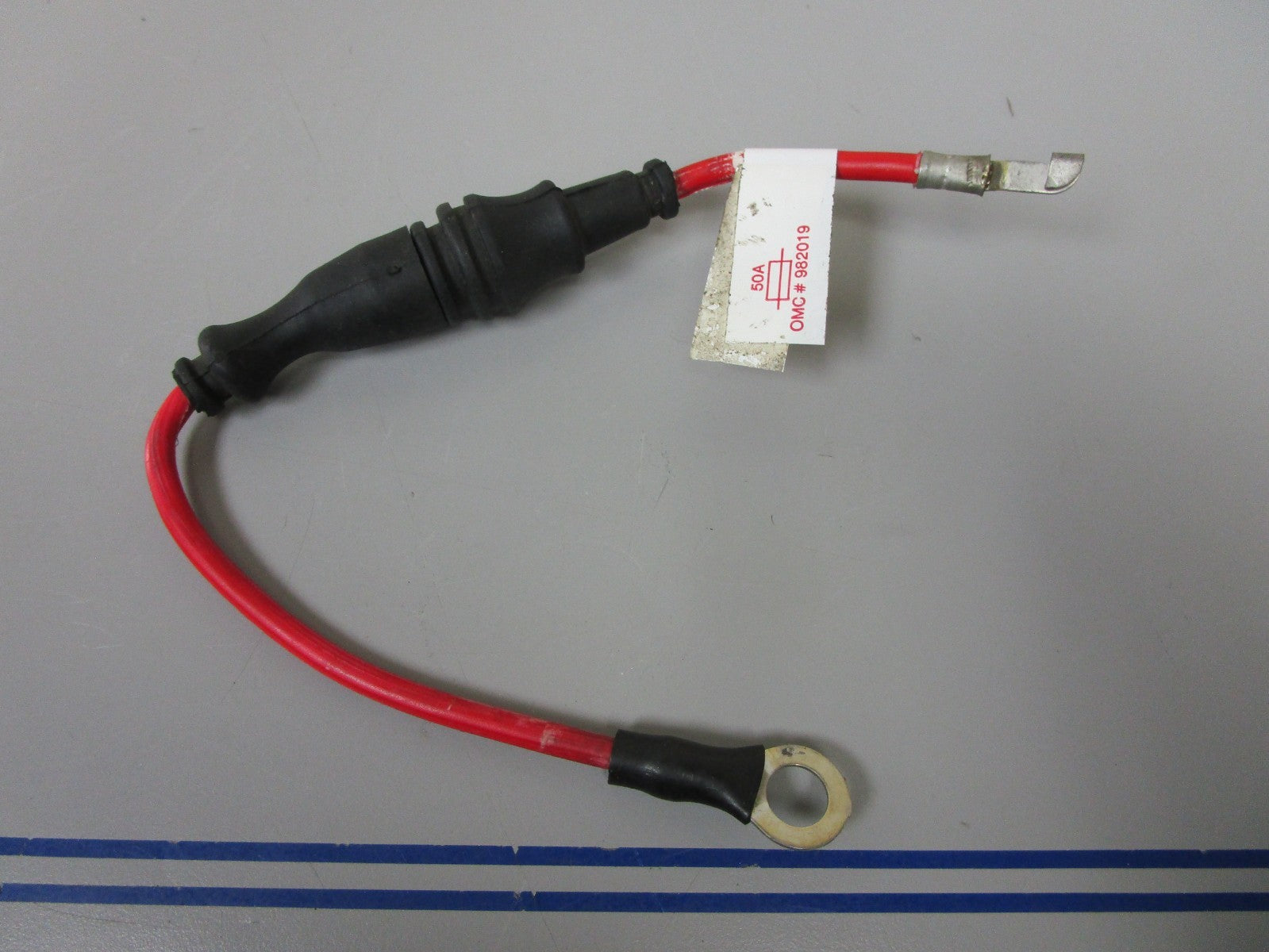 *NEW OEM* 0720 OMC Johnson Evinrude 50 AMP Fuse Holder Lead 982019 983321