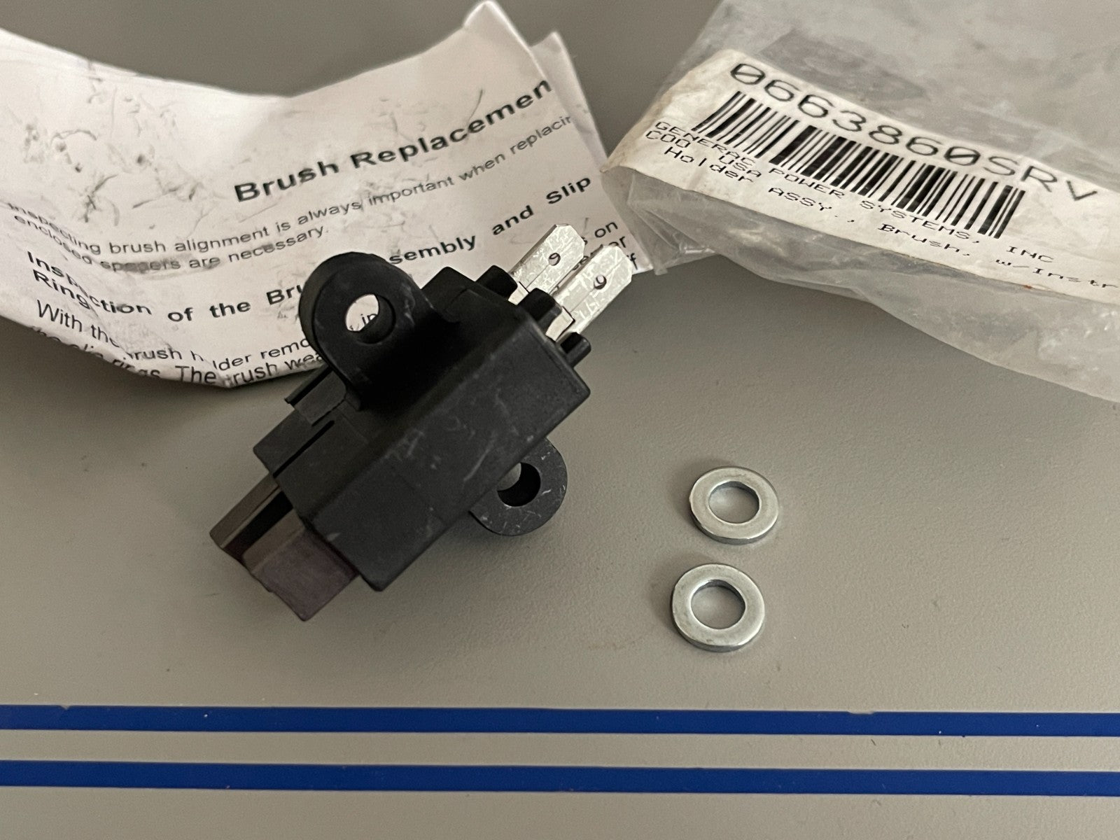 *NEW OEM* 0720 Generac Brush Holder 0663860SRV