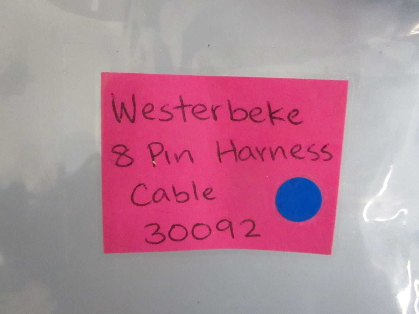 *NEW OEM* 0820 Westerbeke 8 Pin Harness Cable 30092