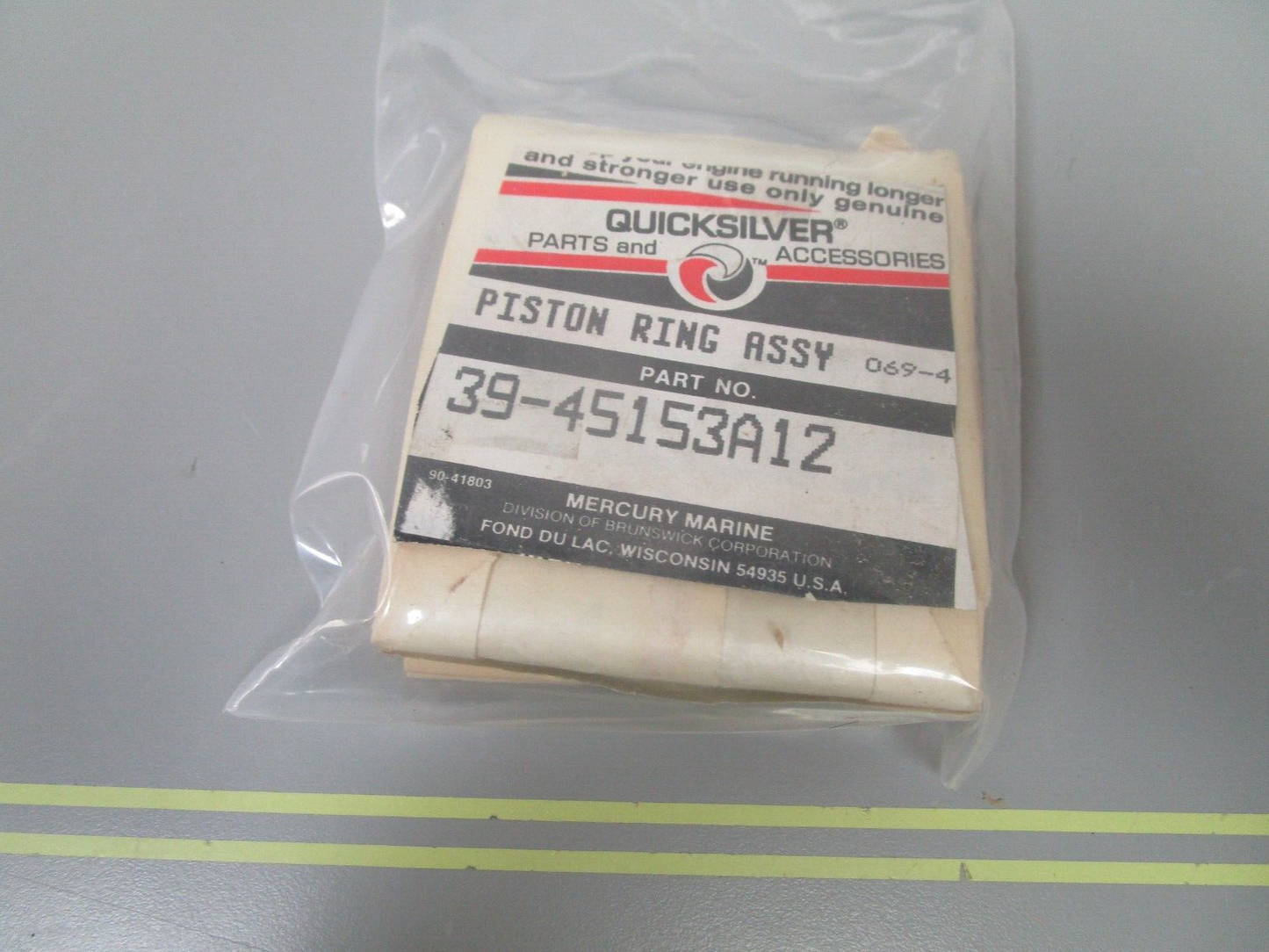 *NEW OEM* 0720 Mercury Quicksilver 12 Ring Set 39-45153A12