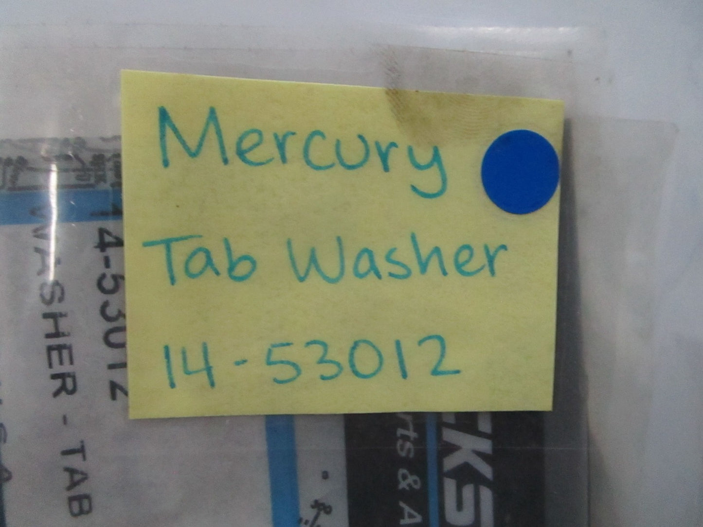 *NEW OEM* 0810 Mercury Quicksilver Tab Washer 14-53012