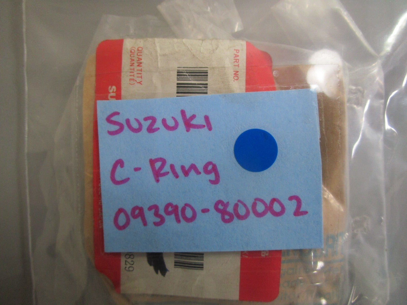 *NEW OEM* 0770 Suzuki C-Ring 09390-80002