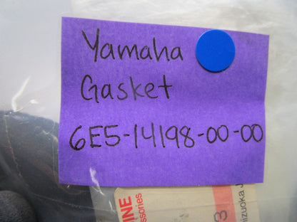 *NEW OEM* 0720 Yamaha Gasket 6E5-14198-00-00
