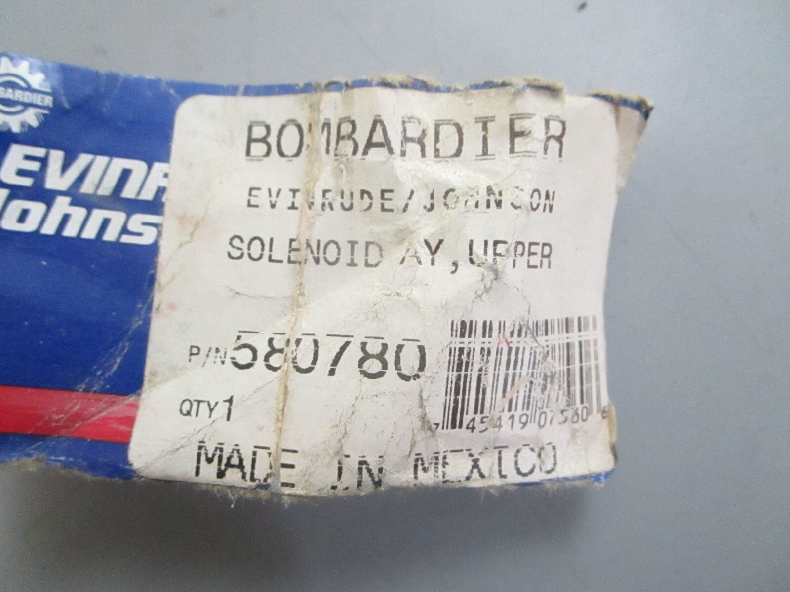 *NEW OEM* 0820 OMC Johnson Evinrude Solenoid Ay 580780 0580780