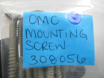 *NEW OEM* (LOT OF 2) 0810 OMC Johnson Evinrude Mounting Screw 308056 0308056
