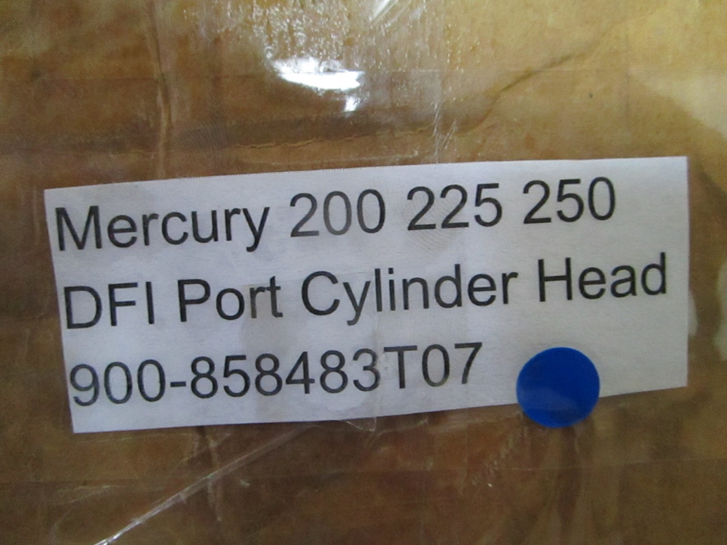 *NEW OEM* 0720 Mercury 200 225 250 DFI Port Cylinder Head 900-858483T07