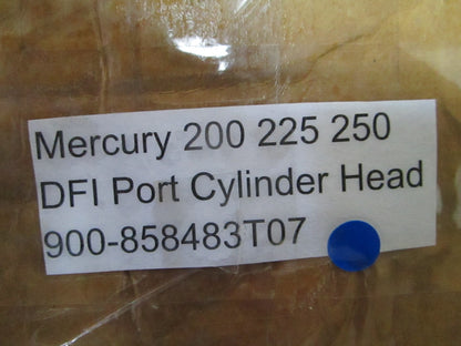 *NEW OEM* 0720 Mercury 200 225 250 DFI Port Cylinder Head 900-858483T07