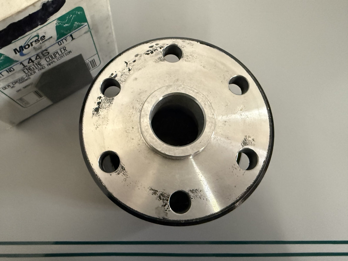 NEW 1446 Morse Controls Engine Coupler Rep: 76850A2 Mercury 509232 OMC 0820