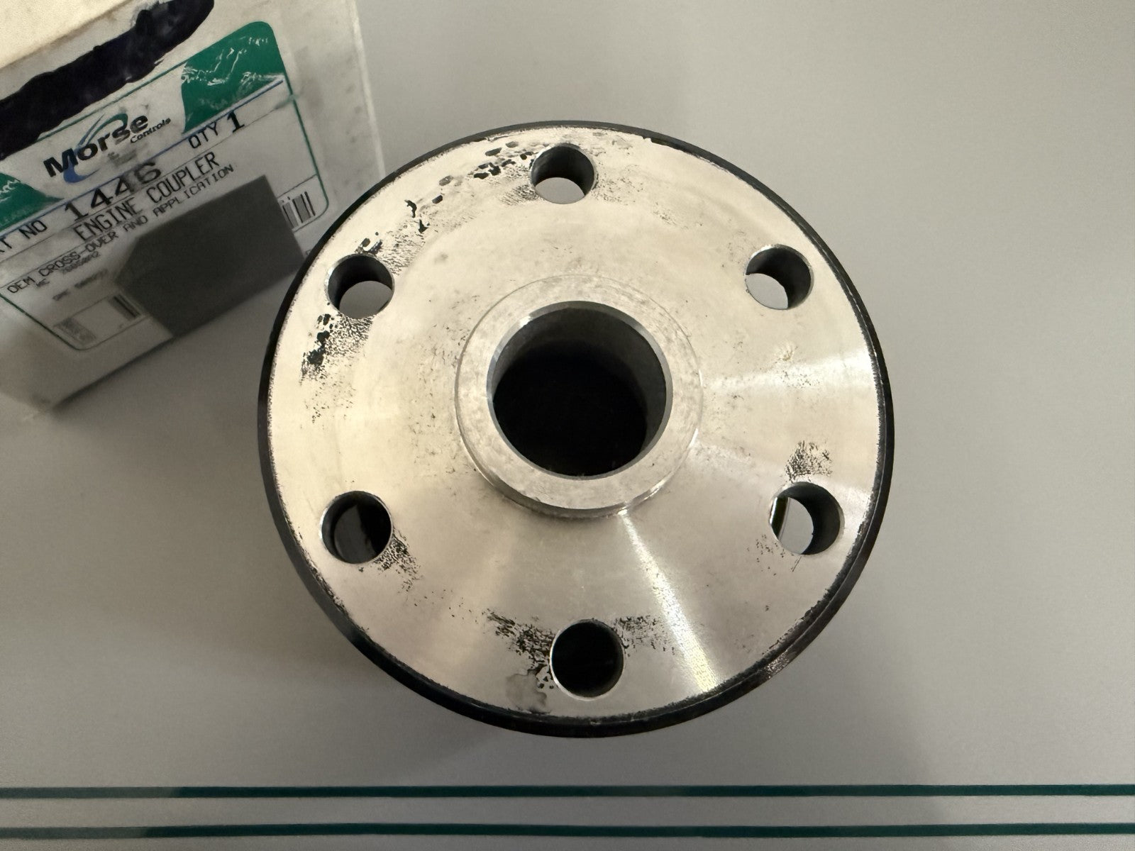NEW 1446 Morse Controls Engine Coupler Rep: 76850A2 Mercury 509232 OMC 0820