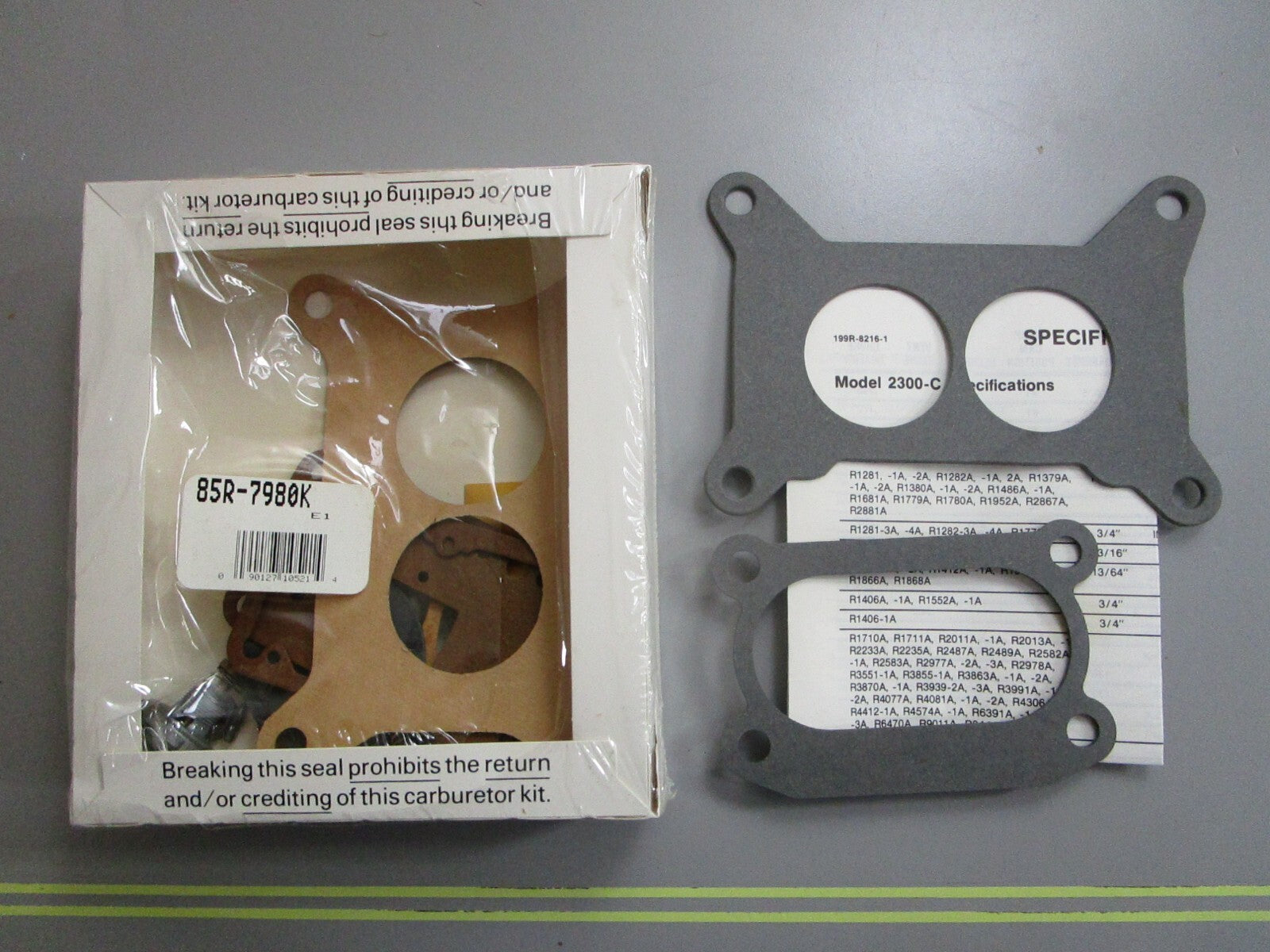 *NEW OEM* 0820 OMC Johnson Evinrude Carburetor Repair Kit 986796 0986796