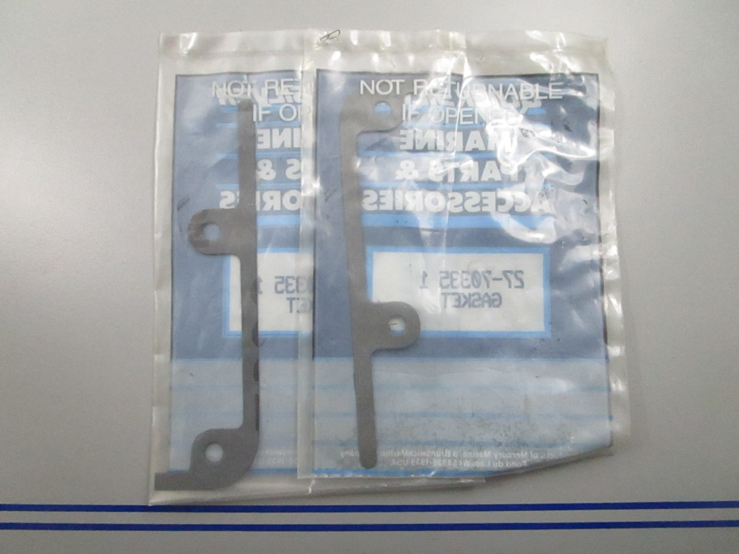 *NEW OEM* (LOT OF 2) 0810 Mercury Quicksilver Gasket 27-70335 1