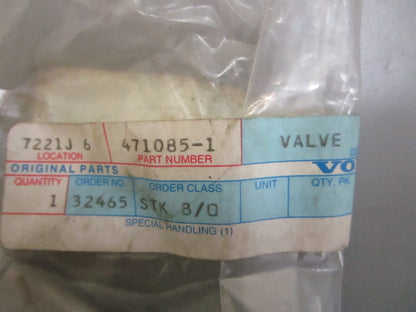 *NEW OEM* 0810 Volvo Penta Valve Cone 471085