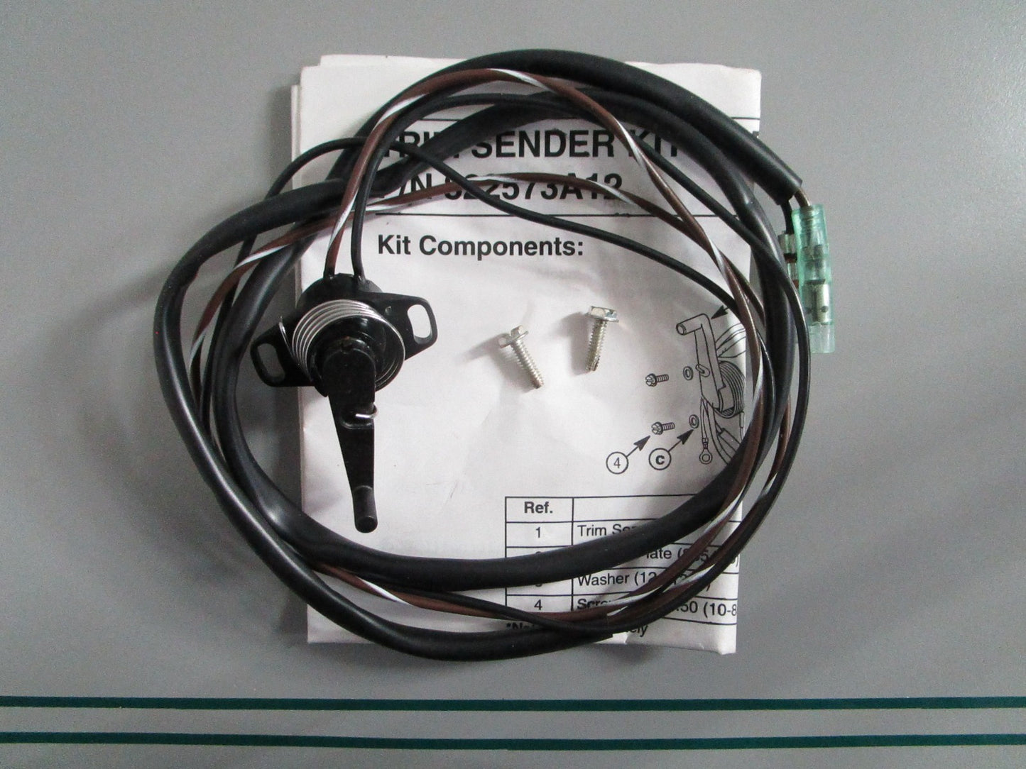 NEW OEM 822573A12 Mercury Quicksilver Trim Sender Unit 0820