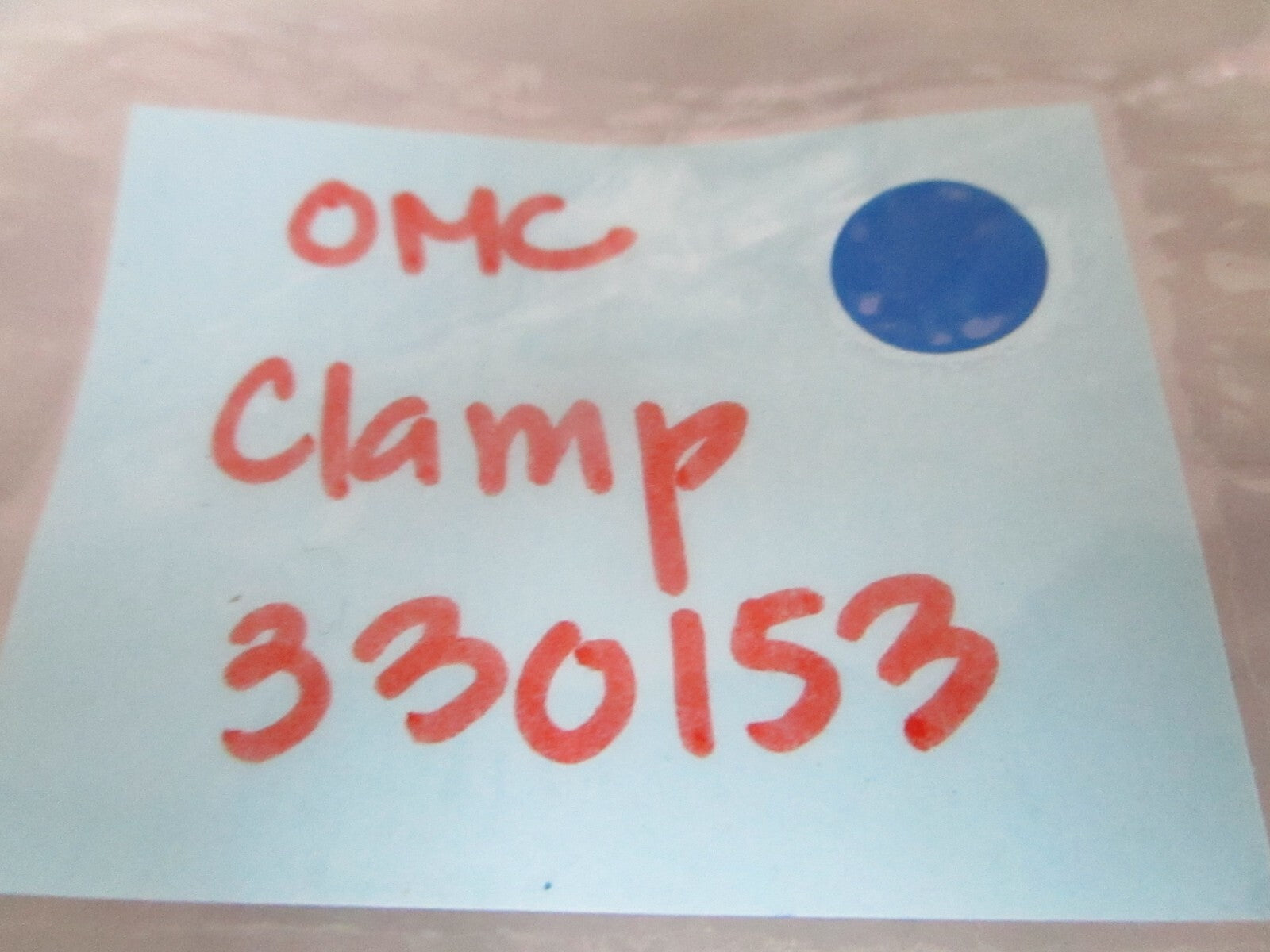 *NEW OEM* 0810 OMC Johnson Evinrude Clamp 330153 0330153