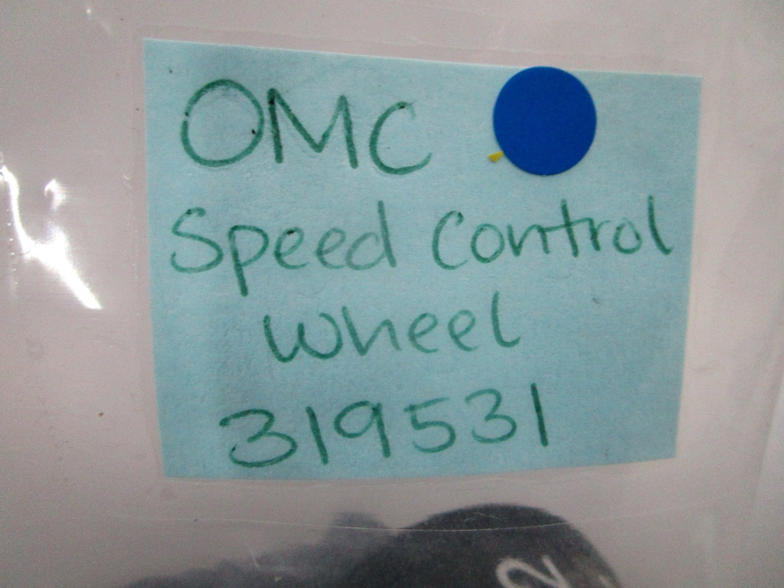 *NEW OEM* 0810 OMC Johnson Evinrude Speed Control Wheel 319531 0319531