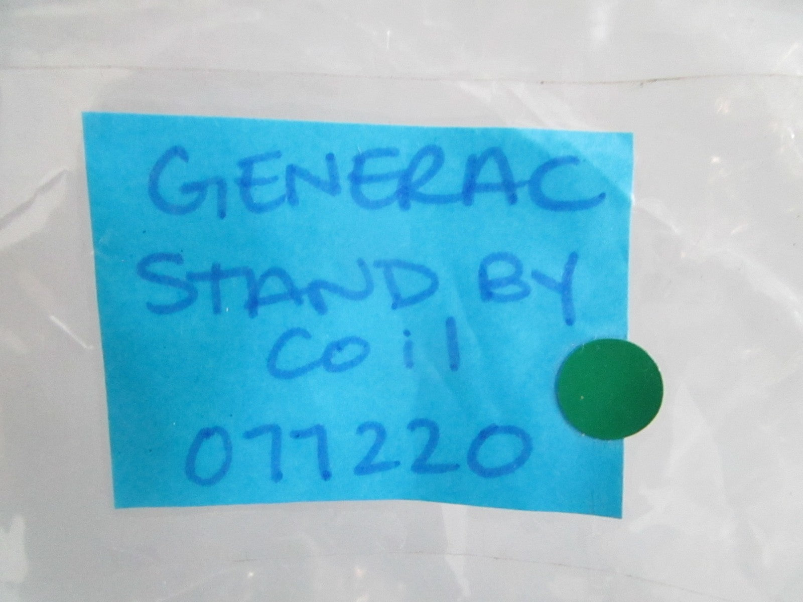 NEW OEM 077220 Generac Stand By Coil 0820