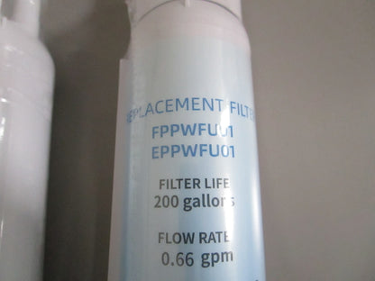 Frigidaire Replacement Water Filter LOT OF 2 FPPWFU01 EPPWFU01 NOS 0820