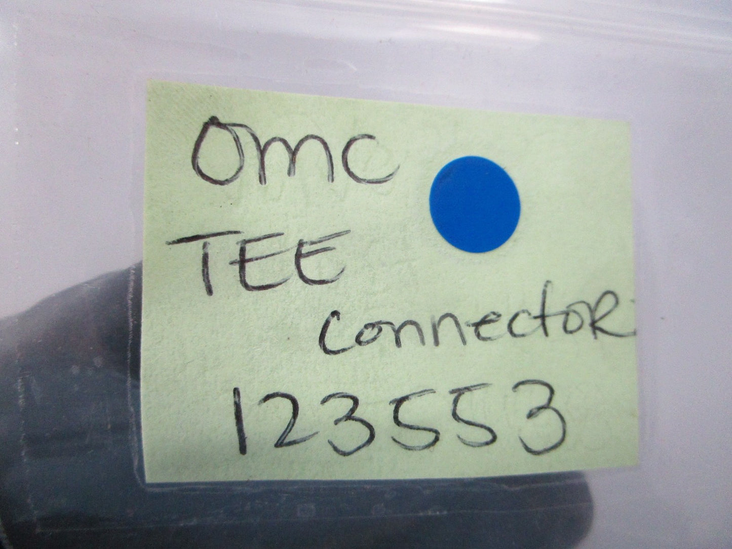 NEW OEM 123553 0123553 OMC Johnson Evinrude Tee Connector 0810
