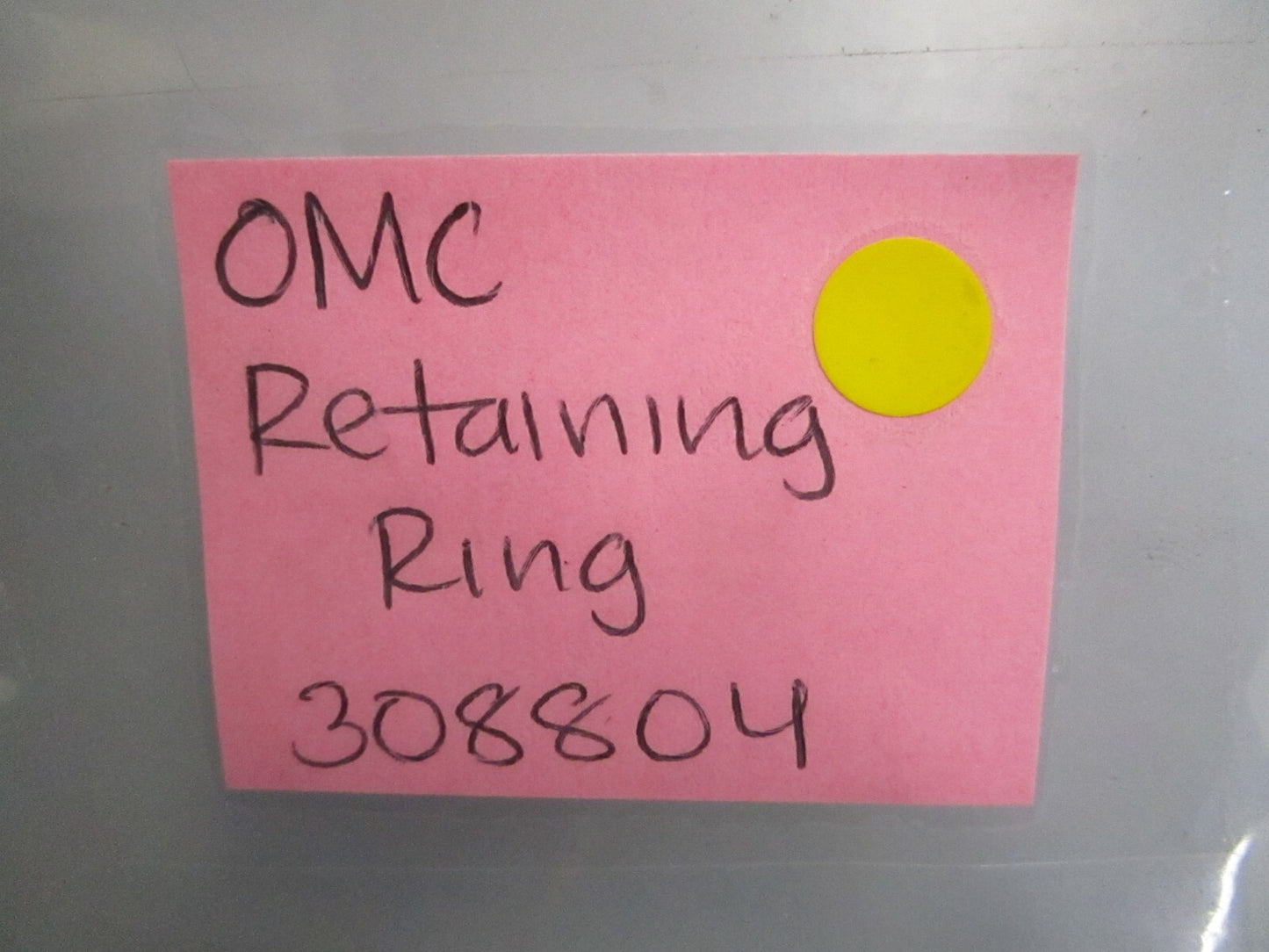 *NEW OEM* (LOT OF 3) 0810 OMC Johnson Evinrude Retaining Ring 308804 0308804