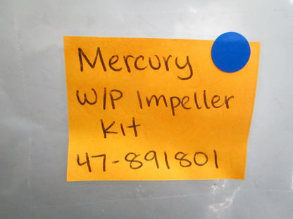*NEW OEM* 0820 Mercury Quicksilver Water Pump Impeller Kit 47-891801