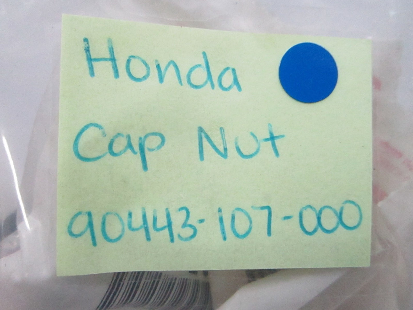 *NEW OEM* (LOT OF 5) 0810 Honda Cap Nut 90443-107-000