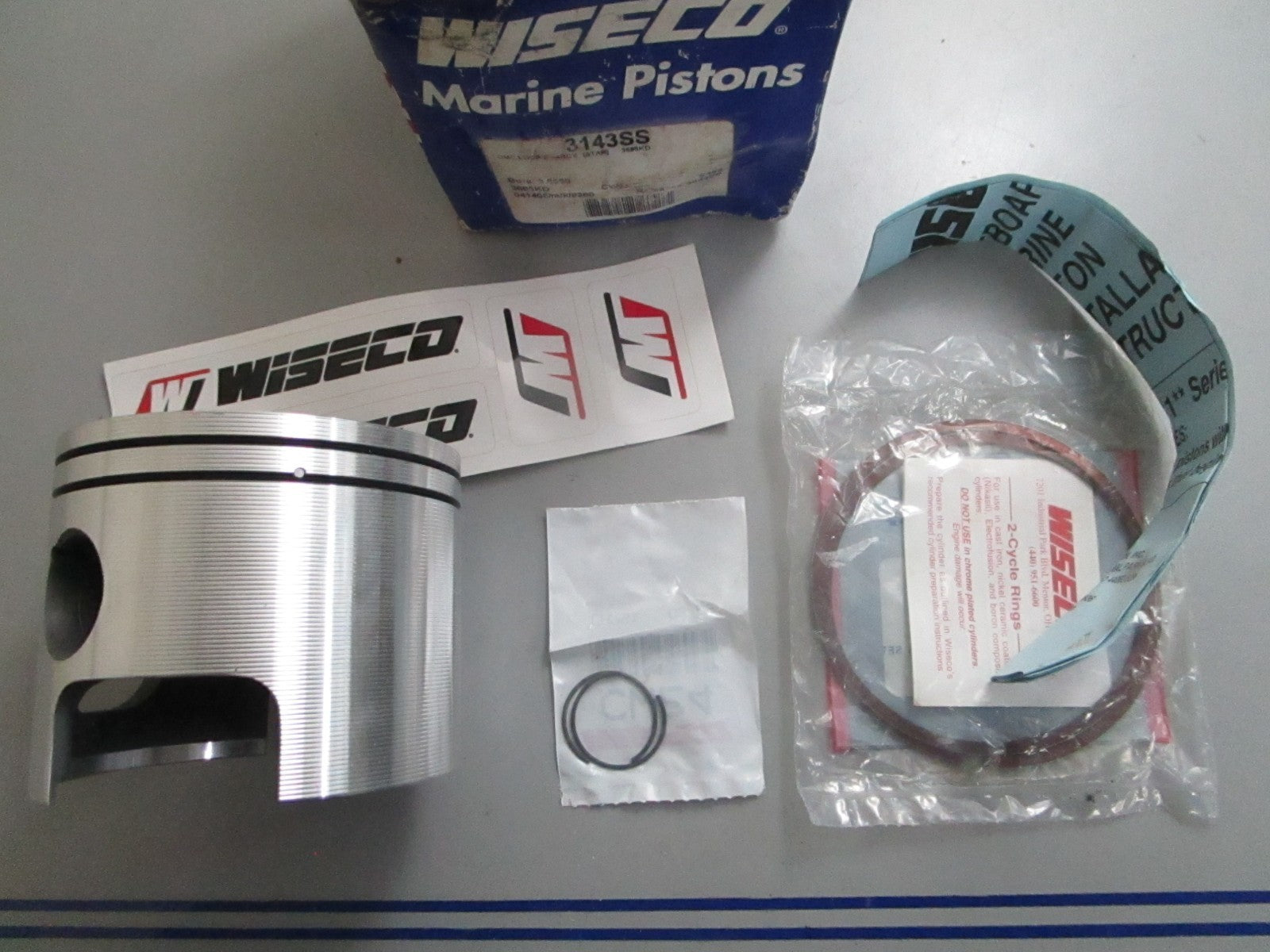 *NEW* 0820 Wiseco Piston Kit 3143SS Replaces: 3043SS