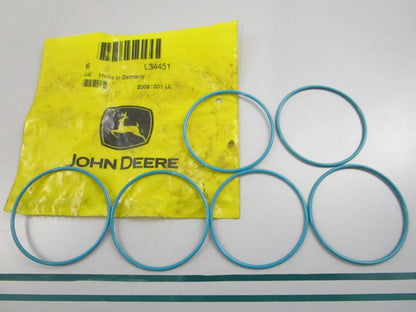 John Deere NEW OEM O-Ring L34451 6610 7200 7350 7450 7550 NOS (LOT OF 6) 0810