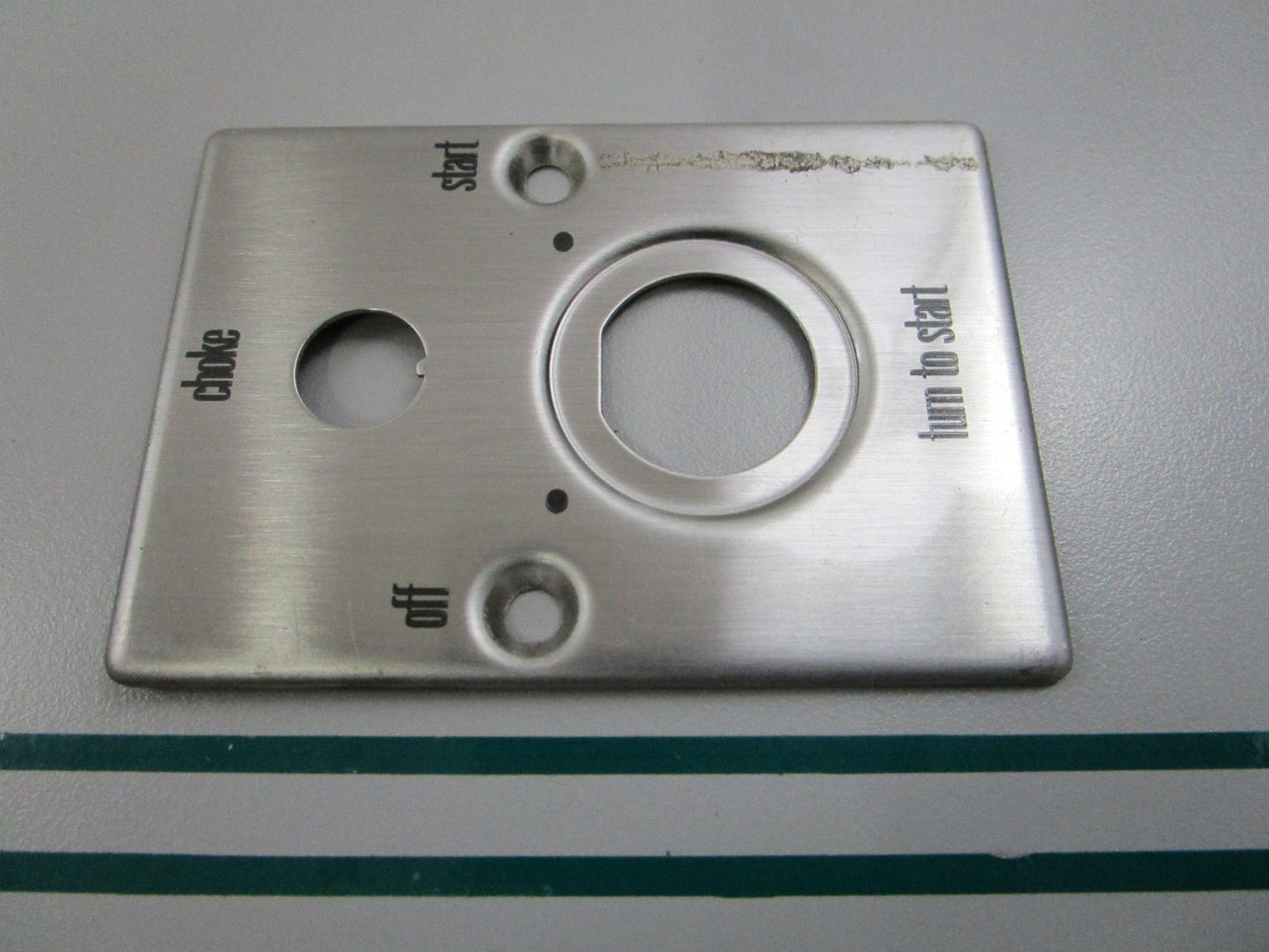 NEW OEM 312080 0312080 OMC Johnson Evinrude Switch Plate 0810