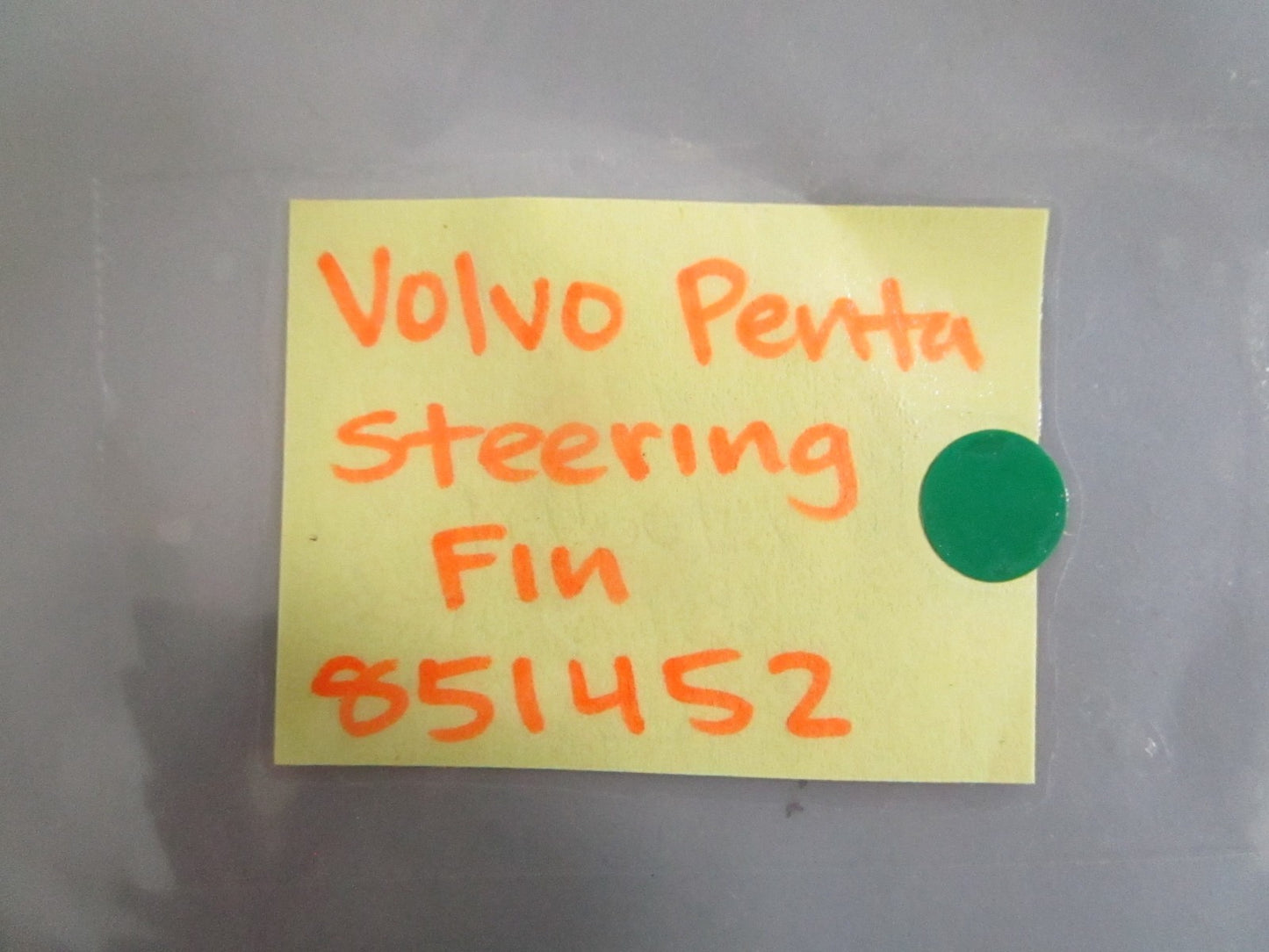 NEW OEM 851452 Volvo Penta Steering Fin 0820