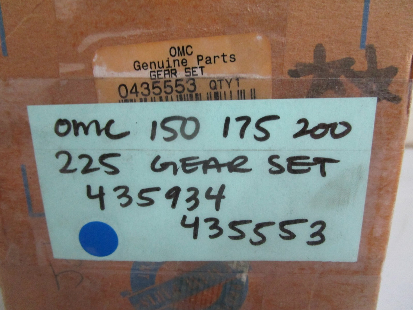 *NEW OEM* 0820 OMC Johnson Evinrude 150 175 200 225 HP Gear Set 435934 435553
