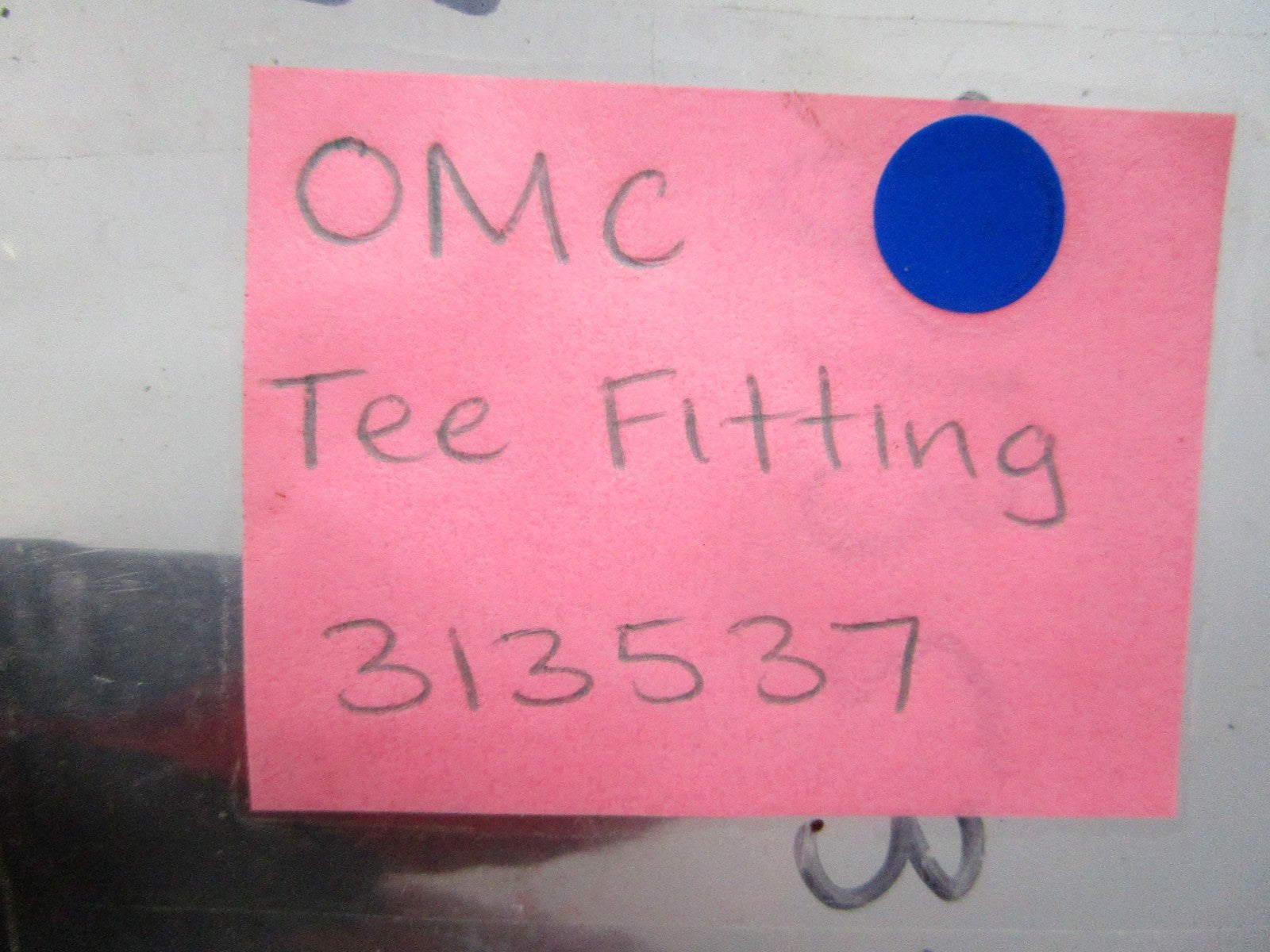 NEW OEM (LOT OF 2) 313537 0313537 OMC Johnson Evinrude Tee Fitting 0810