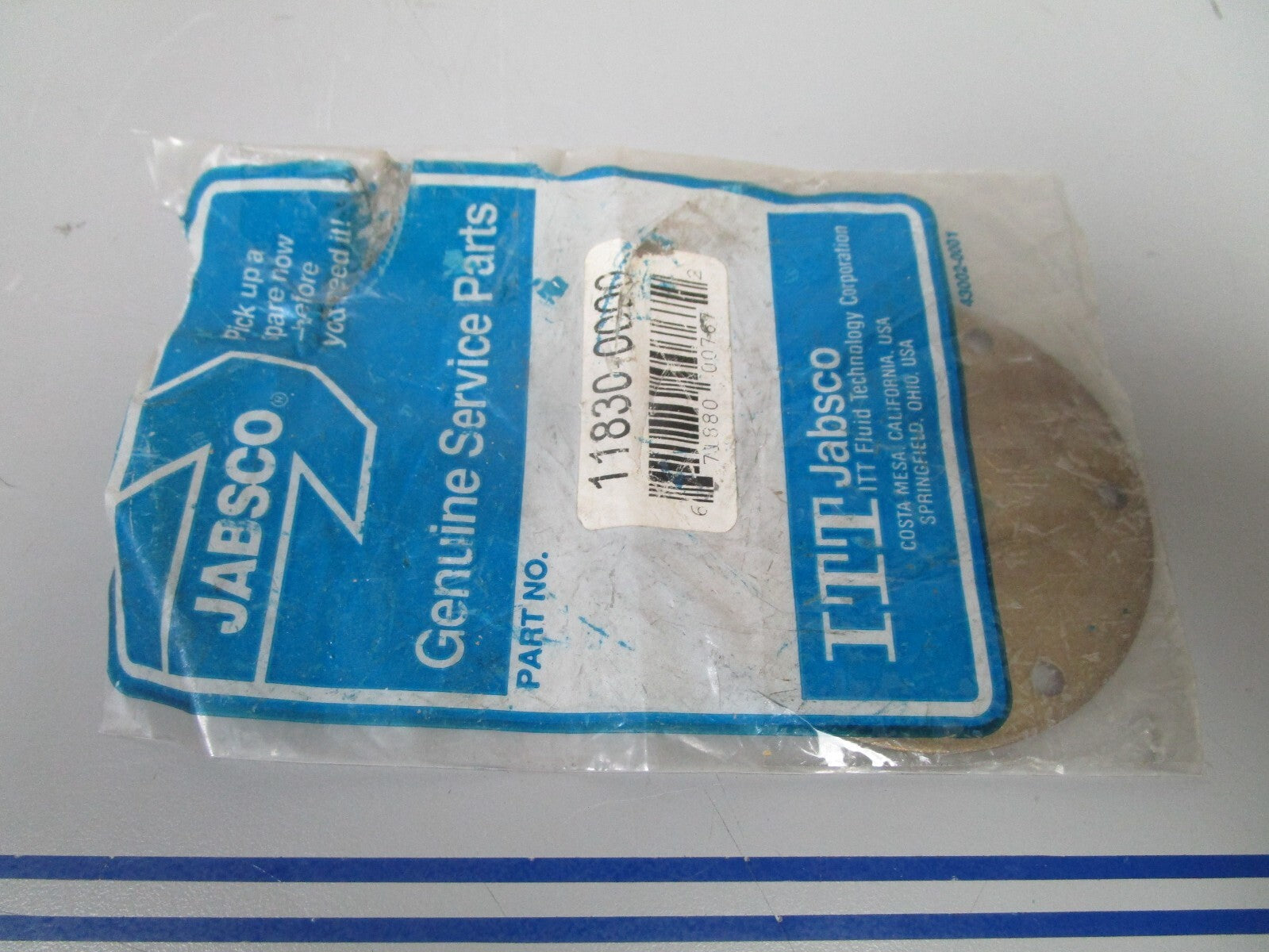 *NEW OEM* 0720 Jabsco End Cover 11830-0000