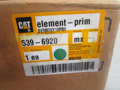 Caterpillar 539-6920 Primary Engine Air Filter D6K2 D6N NEW OEM 0820