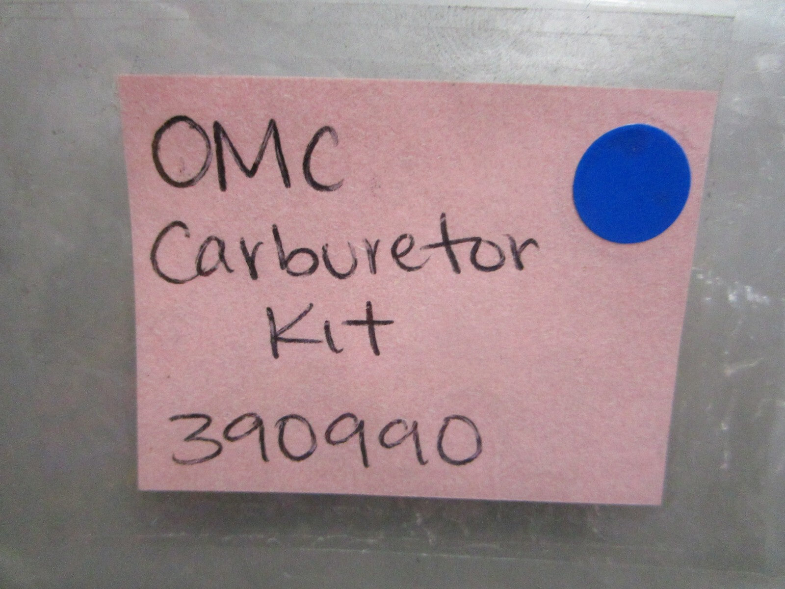 *NEW OEM* 0810 OMC Johnson Evinrude Carburetor Kit 390990 0390990