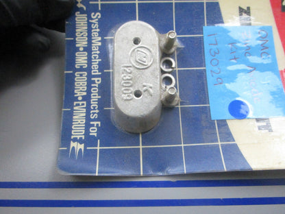 NEW OEM 173029 0173029 OMC Johnson Evinrude Zinc Anode Kit 0810