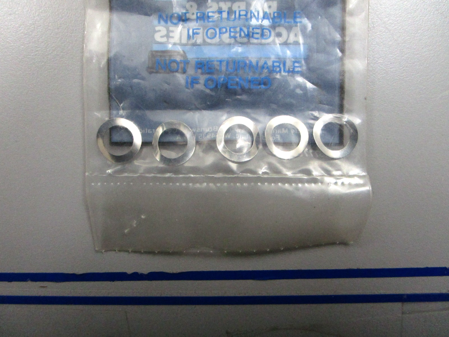 *NEW OEM* (LOT OF 5) 0810 Mercury Quicksilver Washer 13-34632