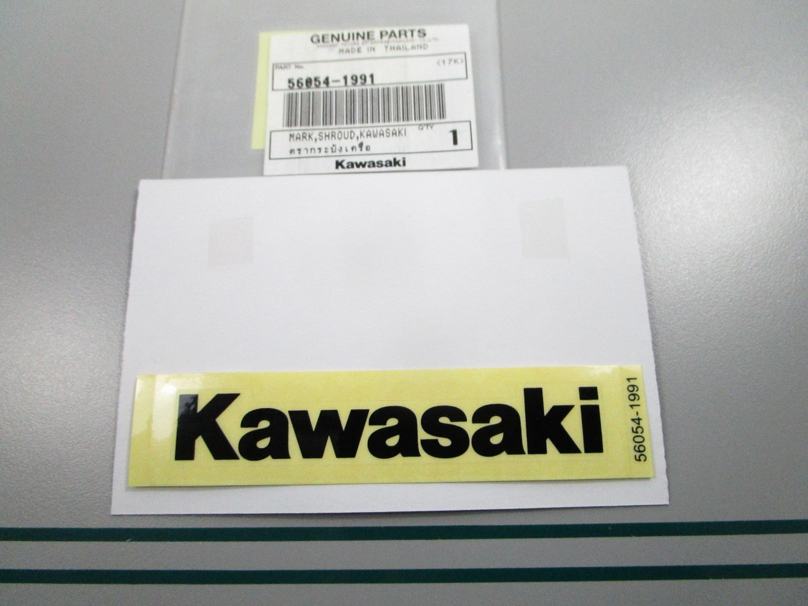 NEW OEM 56054-1991 Kawasaki Decal 0810