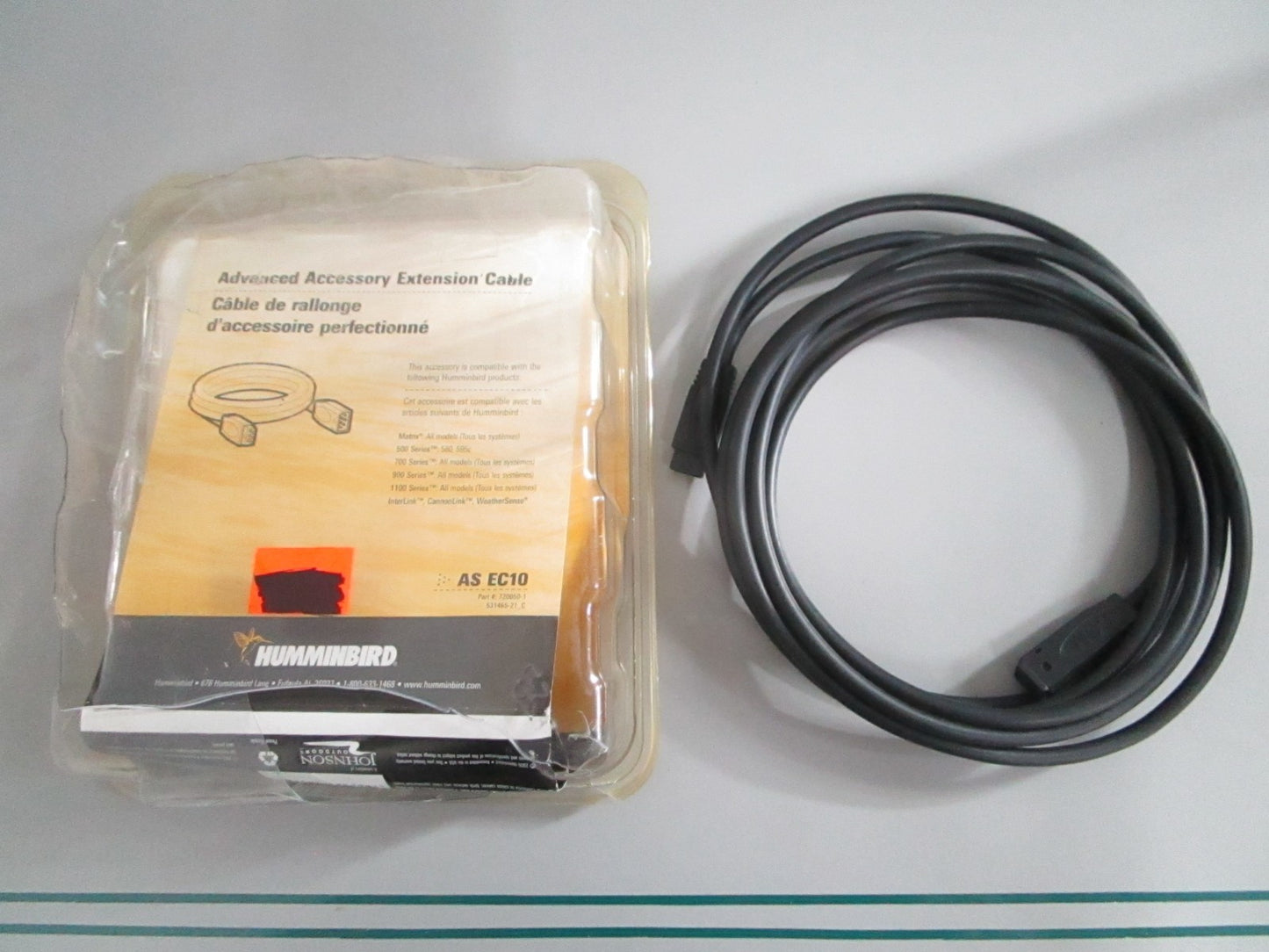 NEW OEM 720050-1 AS-EC10 Humminbird Advanced Accessory Extension Cable 0820