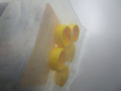 *NEW* (LOT OF 5) 0810 Sea-Doo BRP Yellow Oil Cap Snap 293000051