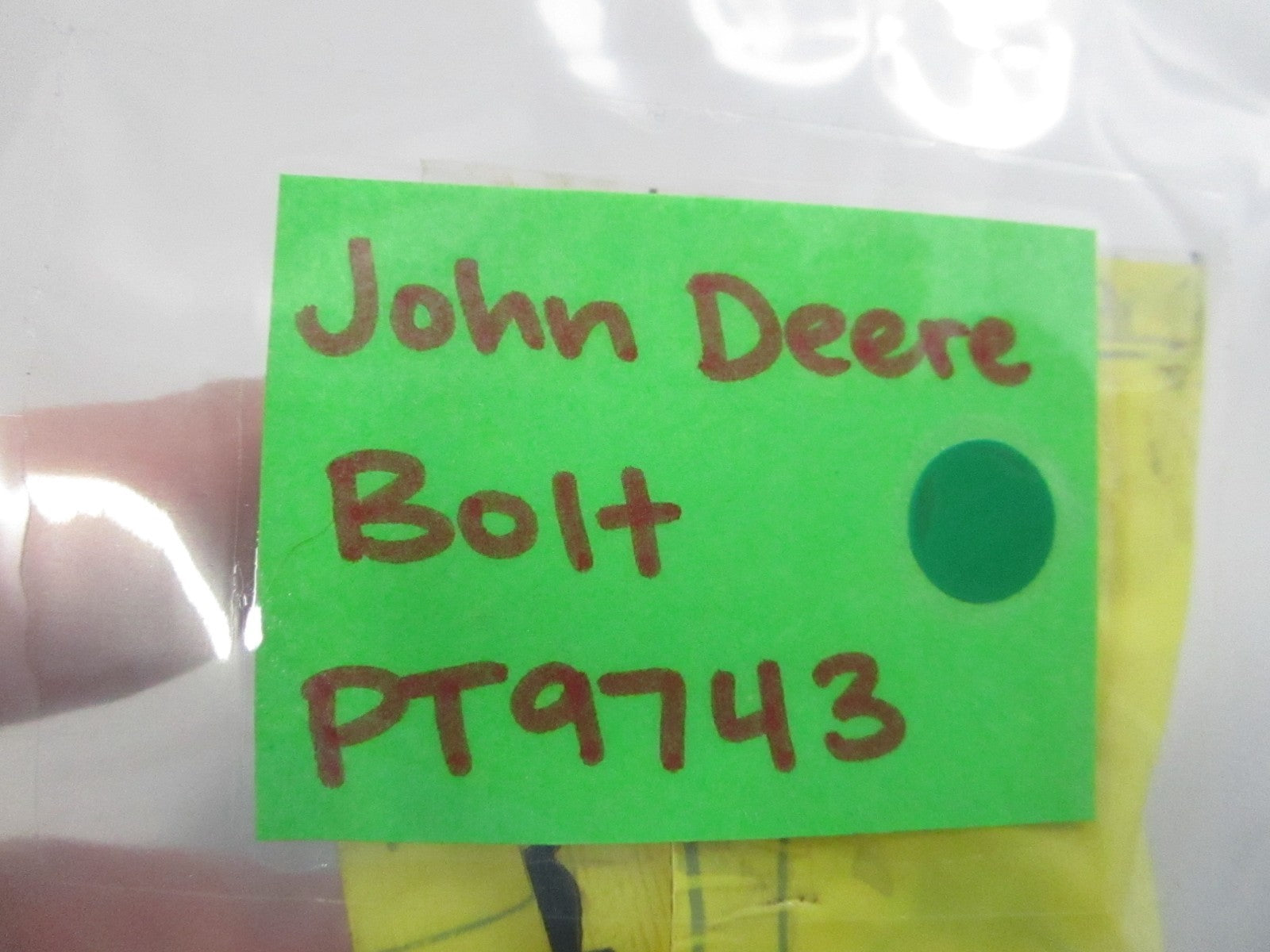 NEW OEM PT9743 John Deere Bolt 0810