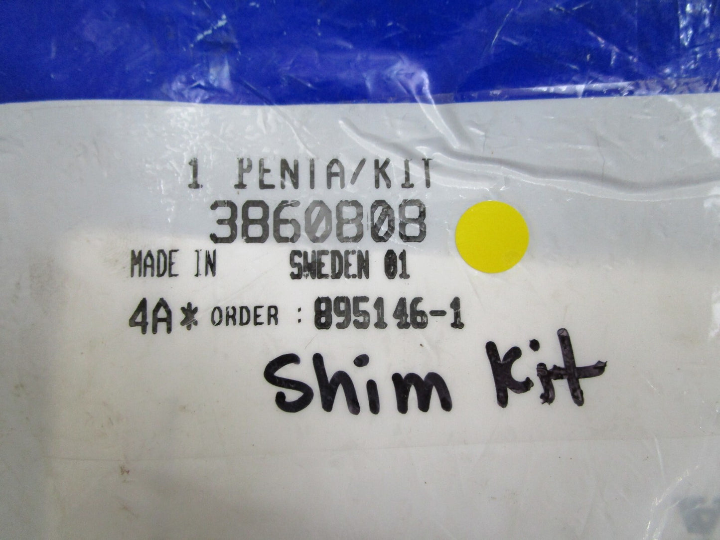 *NEW OEM* 0820 Volvo Penta Shim Kit 3860808