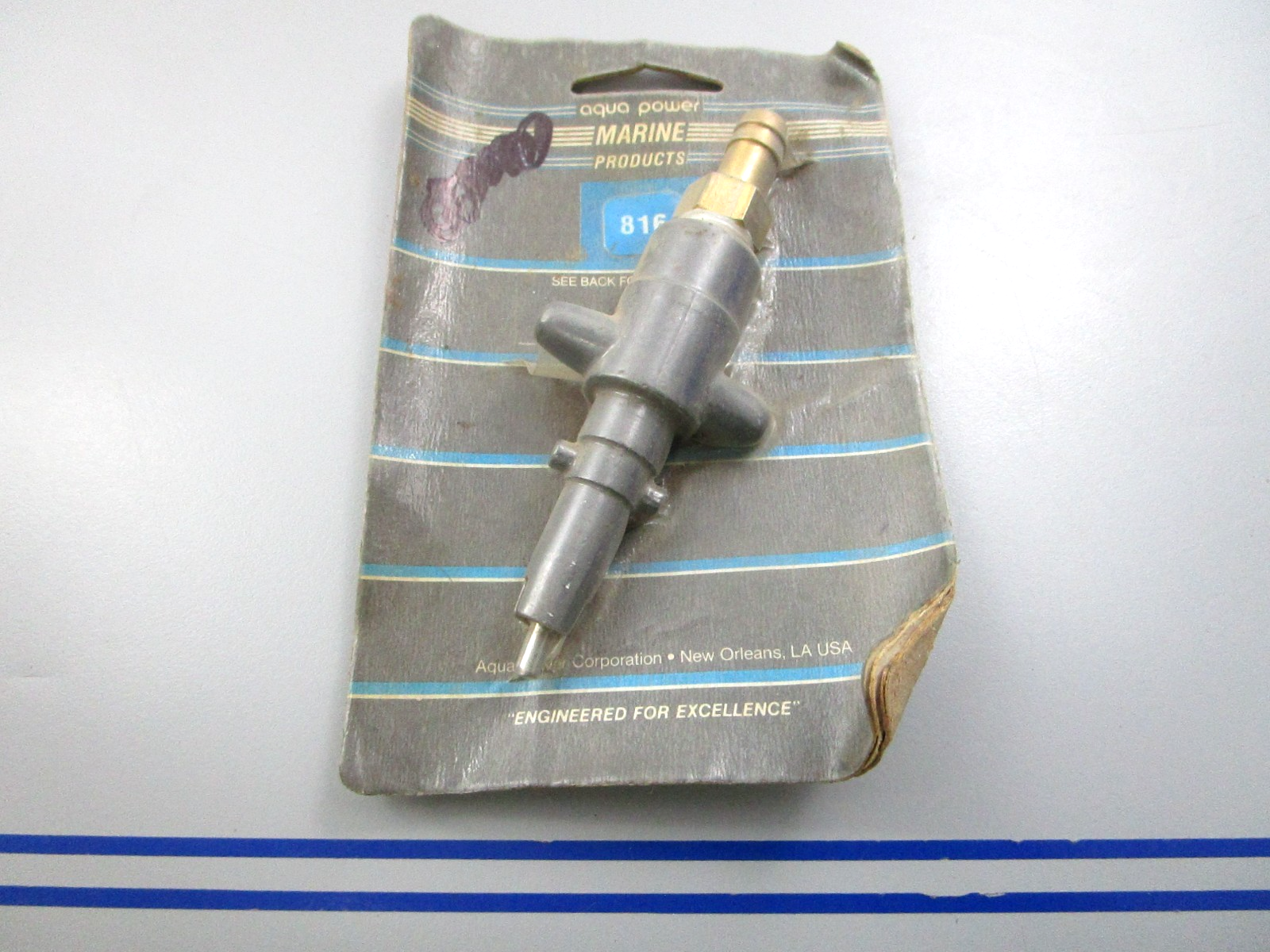 NEW 816 Replaces: 30185A3 Aqua Power Fuel Line Connector 0810