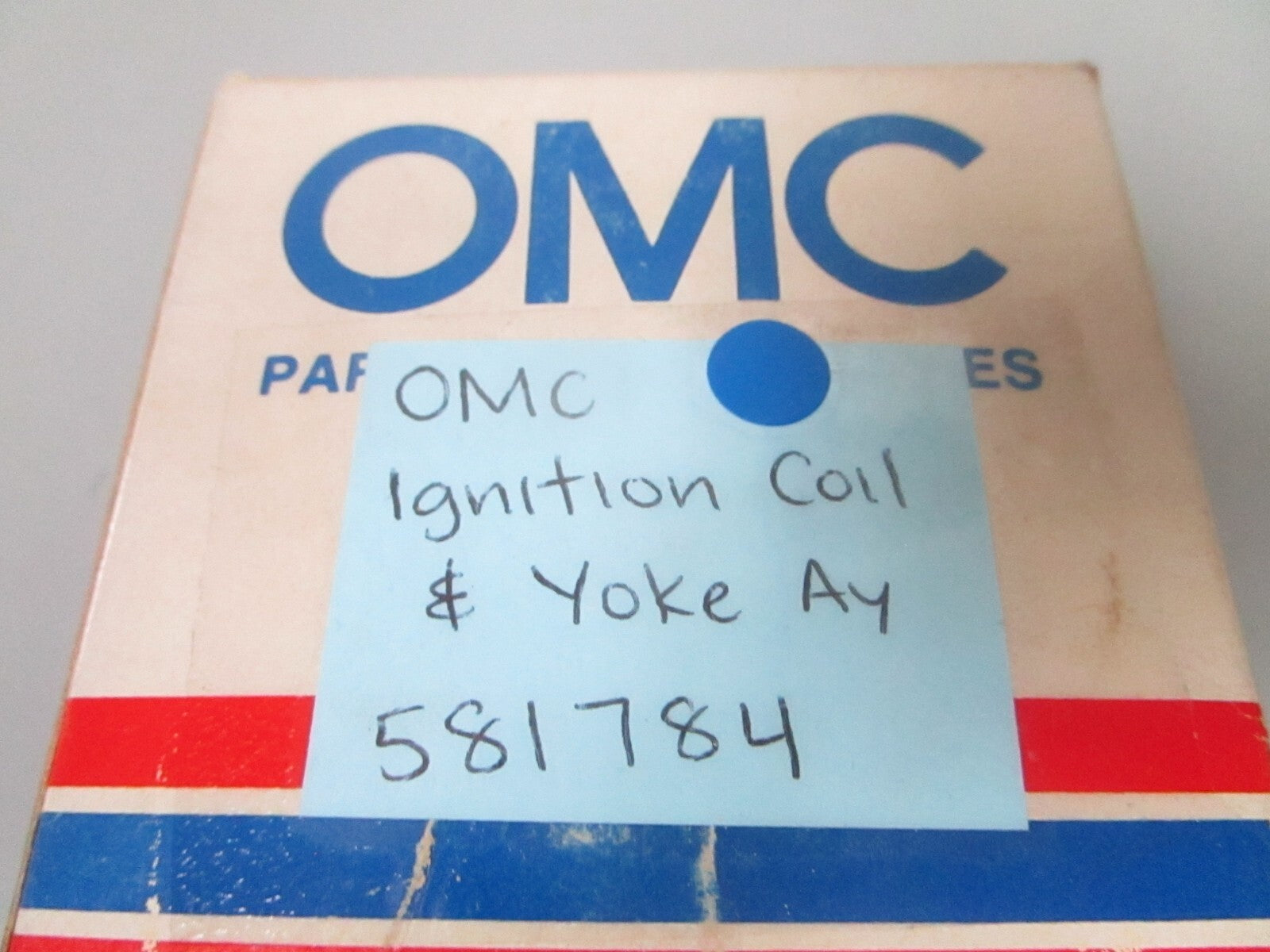 *NEW OEM* 0810 OMC Johnson Evinrude Ignition Coil & Yoke Assembly 581784 0581784