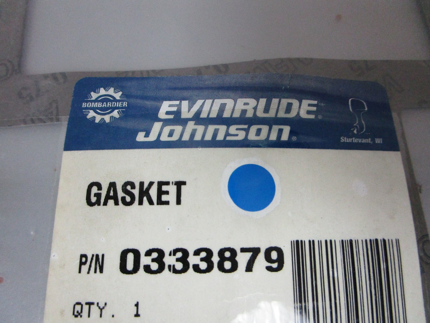 *NEW OEM* 0720 OMC Johnson Evinrude Gasket 333879 0333879