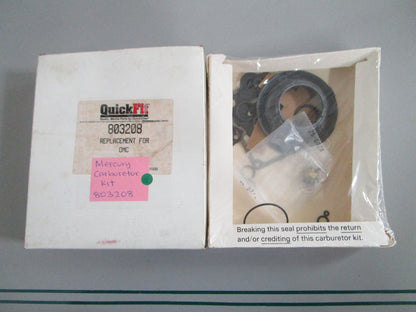 NEW 803208 Mercury QuickFit Carburetor Kit 0820