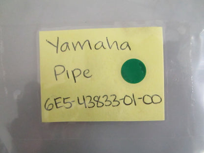 NEW OEM 6E5-43833-01-00 Yamaha Pipe 0820
