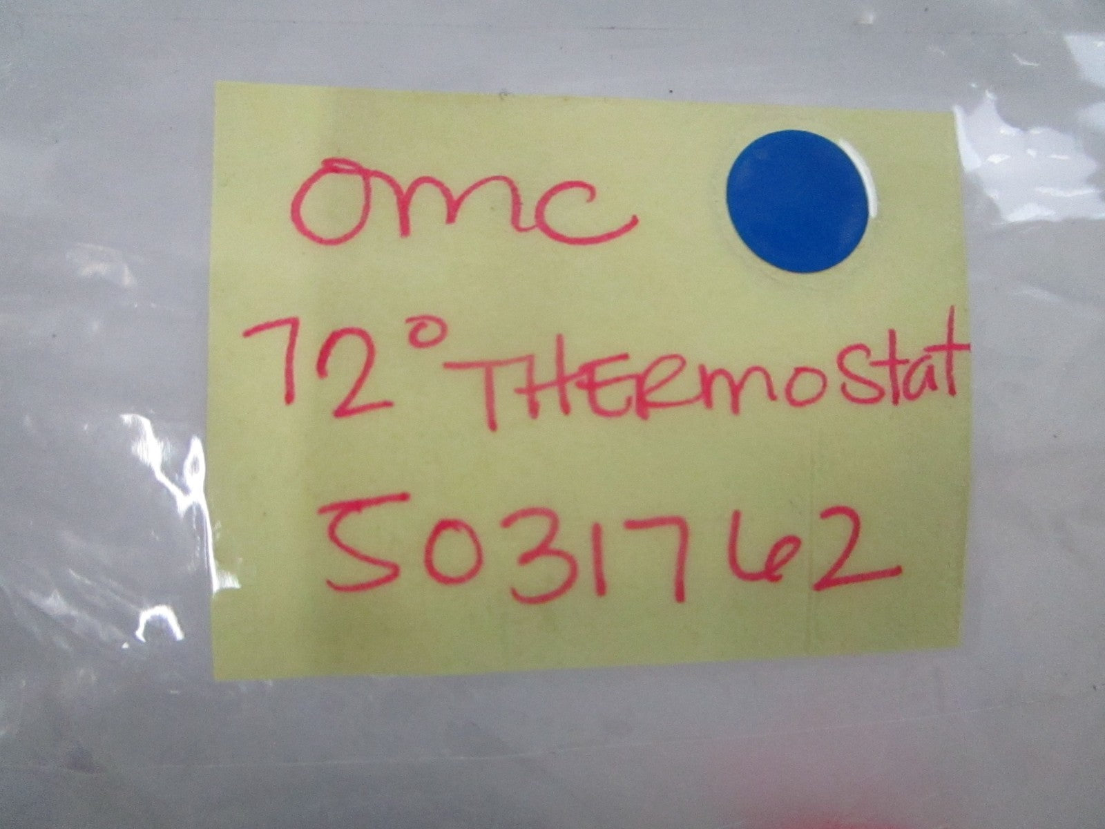 *NEW OEM* 0840 OMC Johnson Evinrude 72 Degree Thermostat 5031762